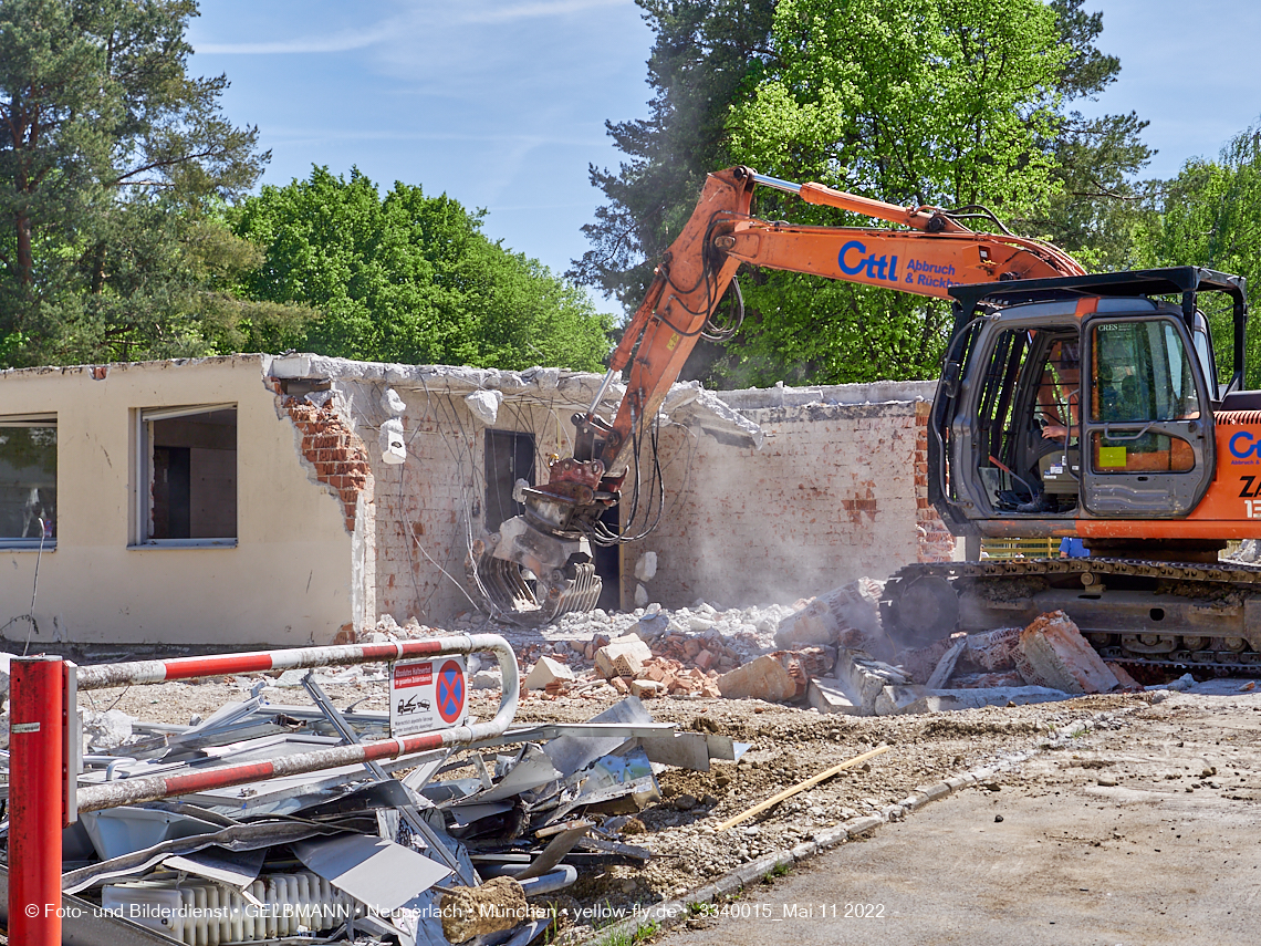 11.05.2022 - Baustelle am Haus für Kinder in Neuperlach